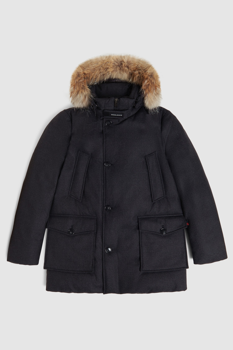 Parka Luxe Arctic en laine noble
