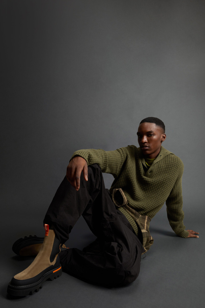 Suede Chelsea Boots by Todd Snyder Beige photo 7 | Woolrich