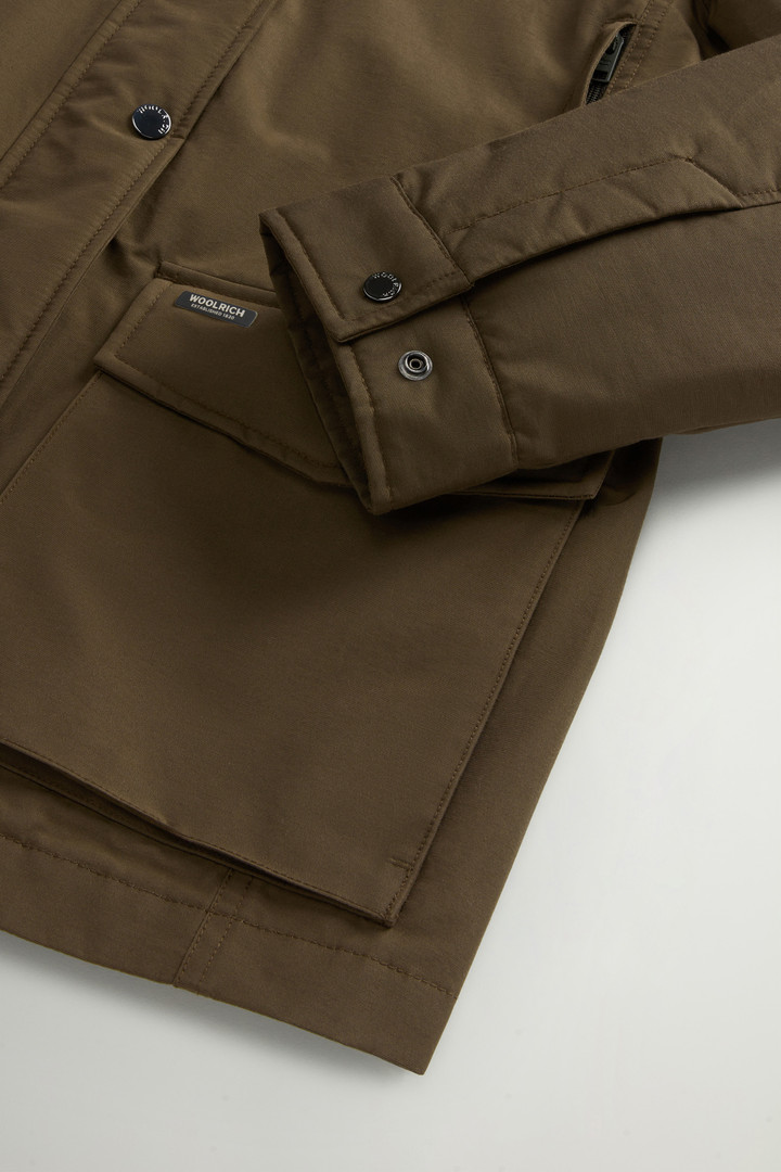 Ramar Cloth Jacket with Corduroy Collar Green photo 7 | Woolrich