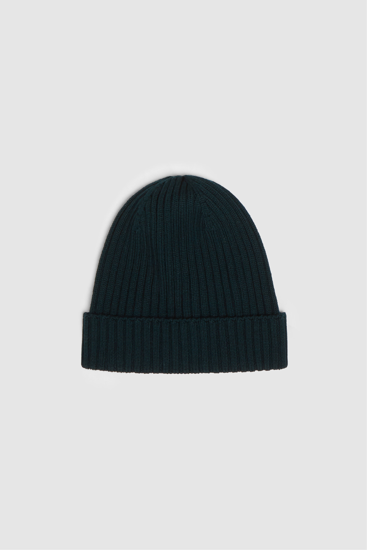 Rib-Stitched Wool Beanie