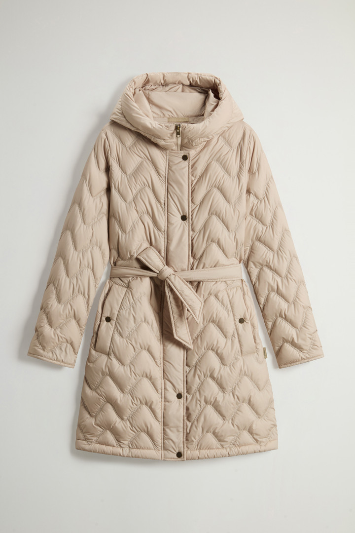 Quilted Microfiber Heritage Parka Beige photo 5 | Woolrich