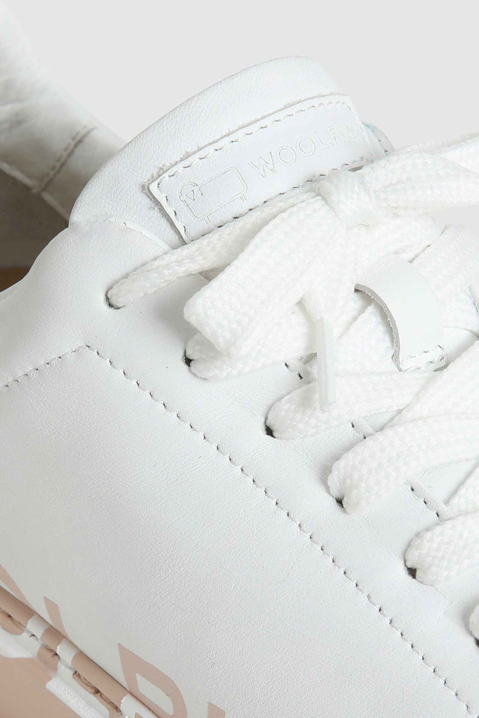 Court Sneakers with Logo Beige photo 5 | Woolrich