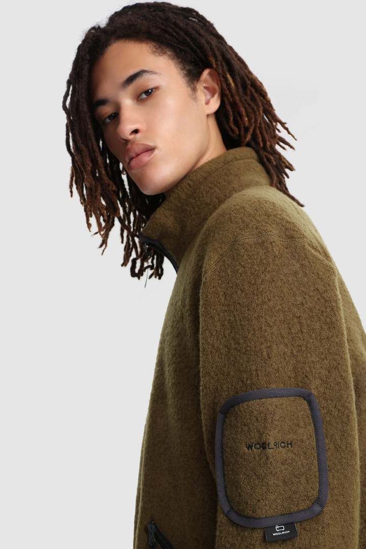 Terra Light Melton full-zip pullover