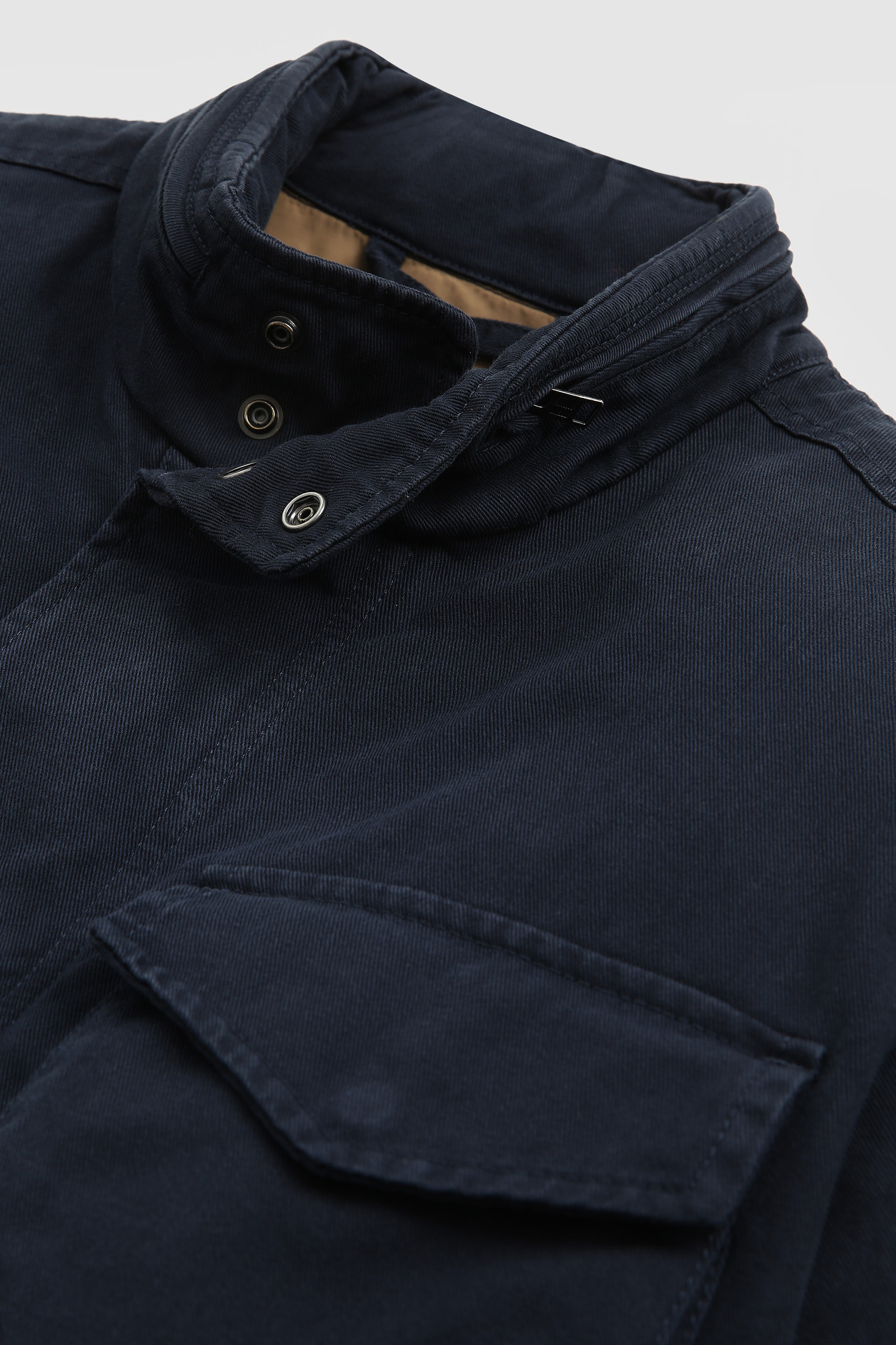 Pure Cotton Field Jacket Blue photo 9 | Woolrich
