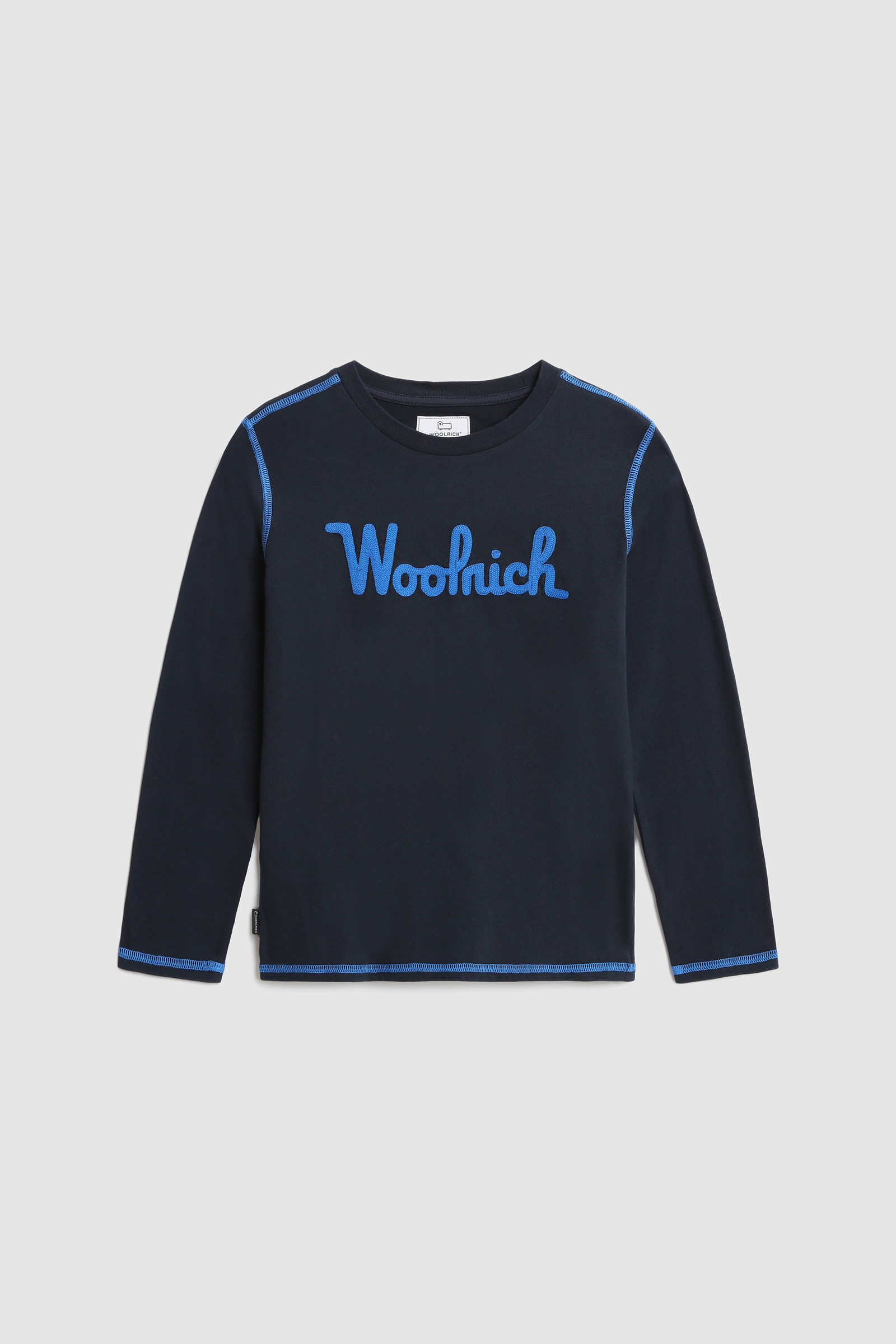Boy's embroidered vintage logo Tee