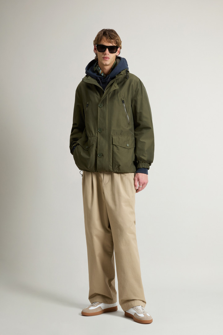 Parka in Light Ramar Verde photo 2 | Woolrich