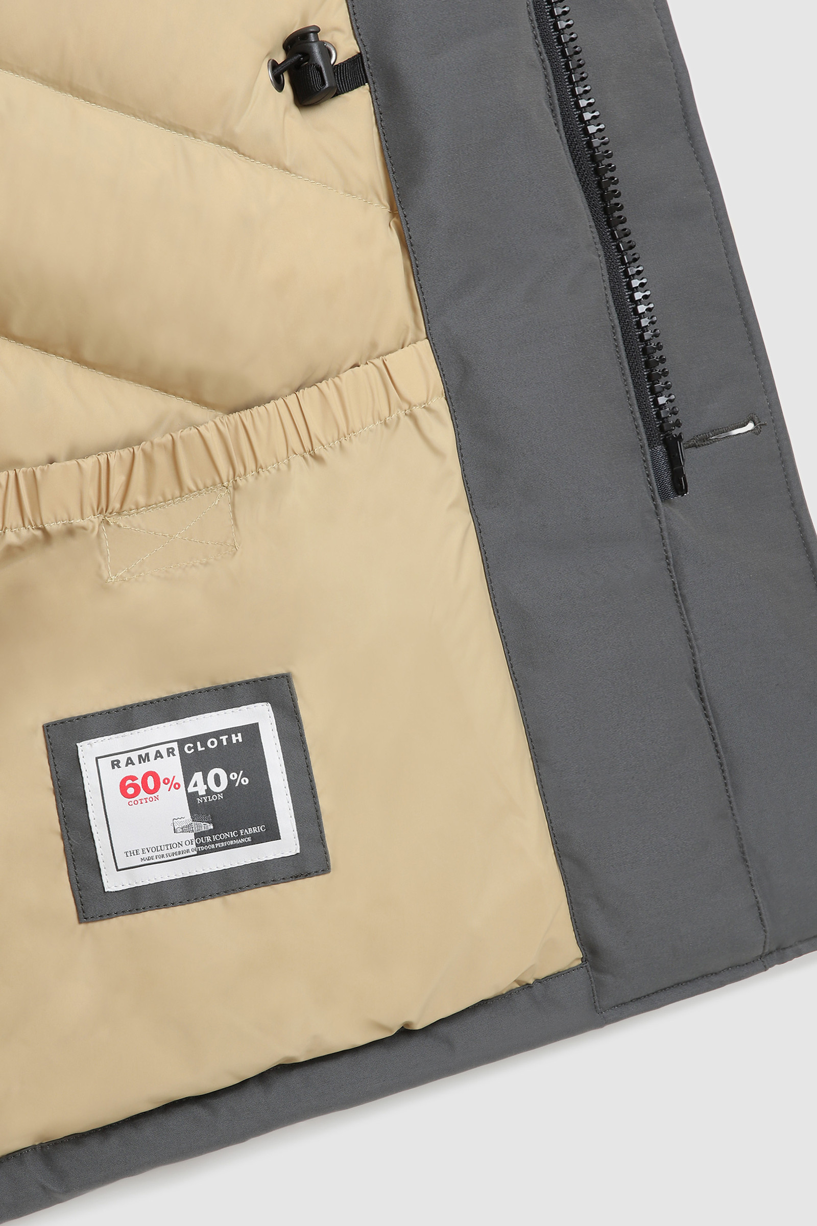 Arctic Parka with Removable Fur Grey photo 9 | Woolrich