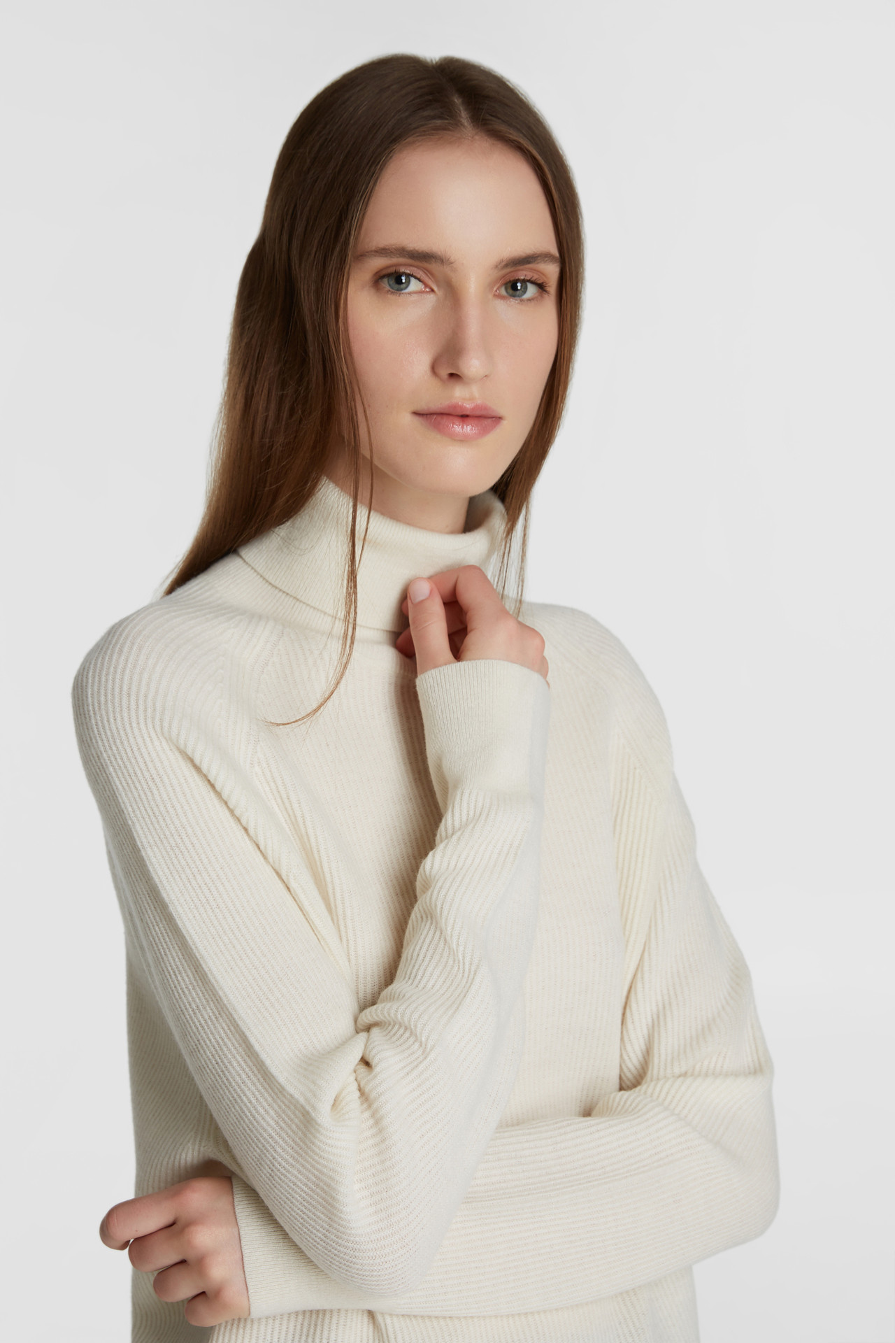 Maglione Cashmere A Collo Alto