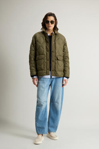 Chaqueta Heritage de microfibra Verde | Woolrich