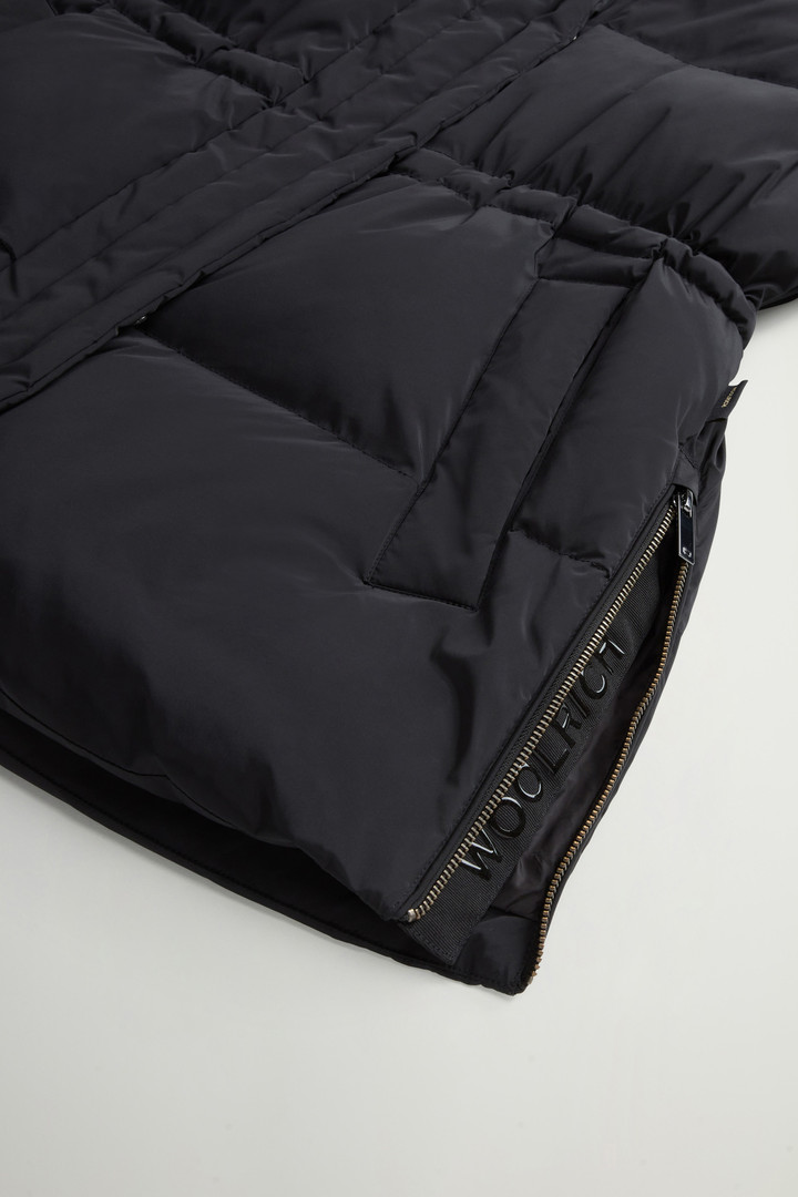 Alsea Stretch Nylon Down Jacket with Removable Hood Black photo 9 | Woolrich