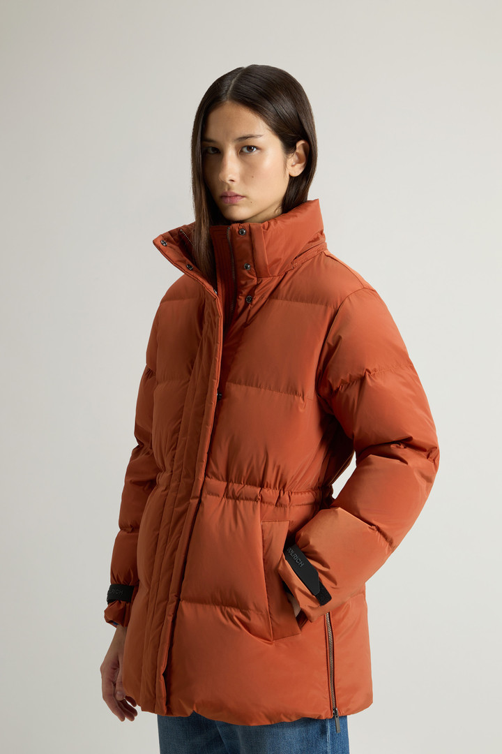 ALSEA MEDIUM PUFFER JACKET Marron photo 4 | Woolrich