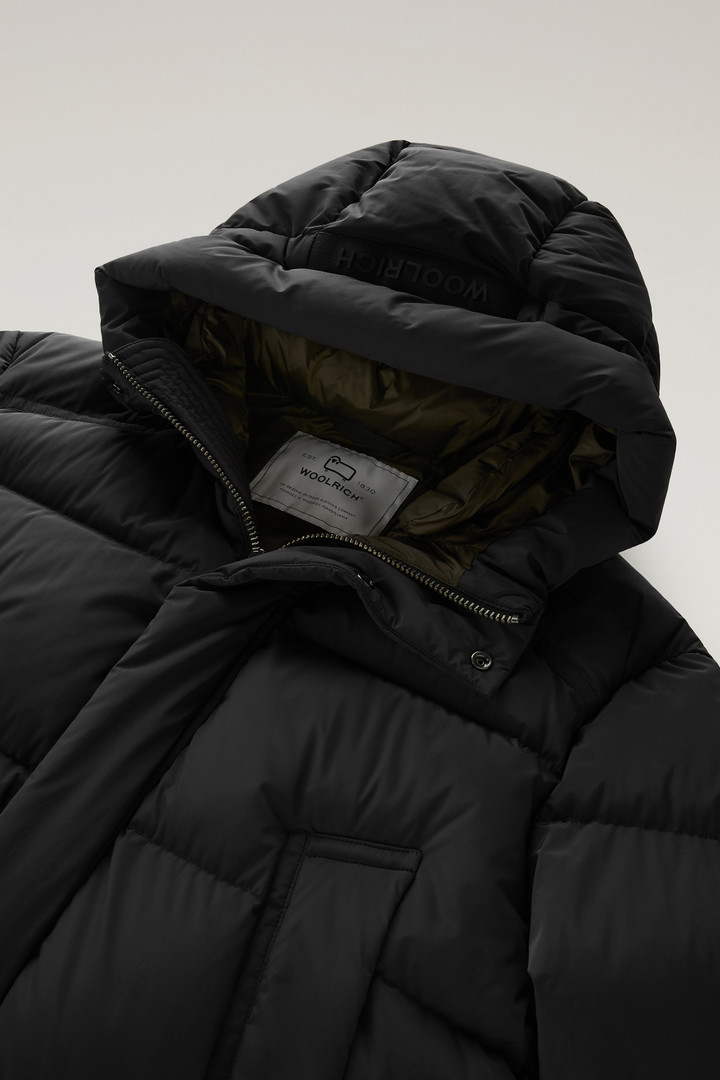 Premium Padded Parka in Stretch Nylon Black photo 2 | Woolrich