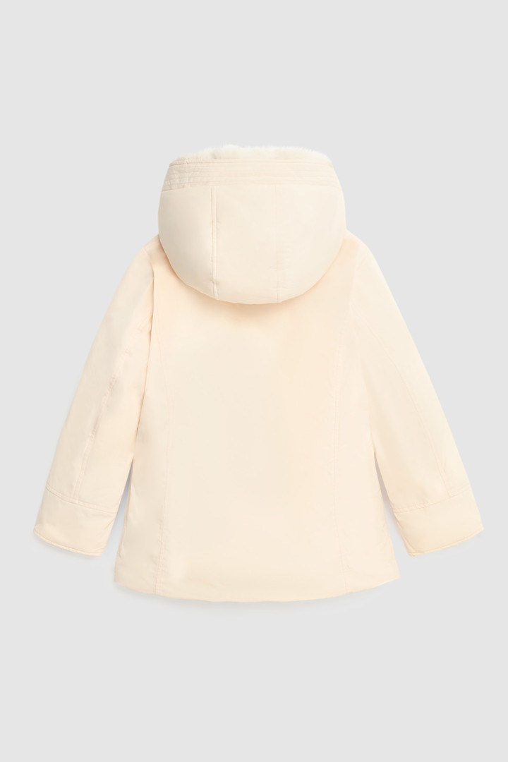 Luxury Boulder Parka da bambina con pelliccia ecologica