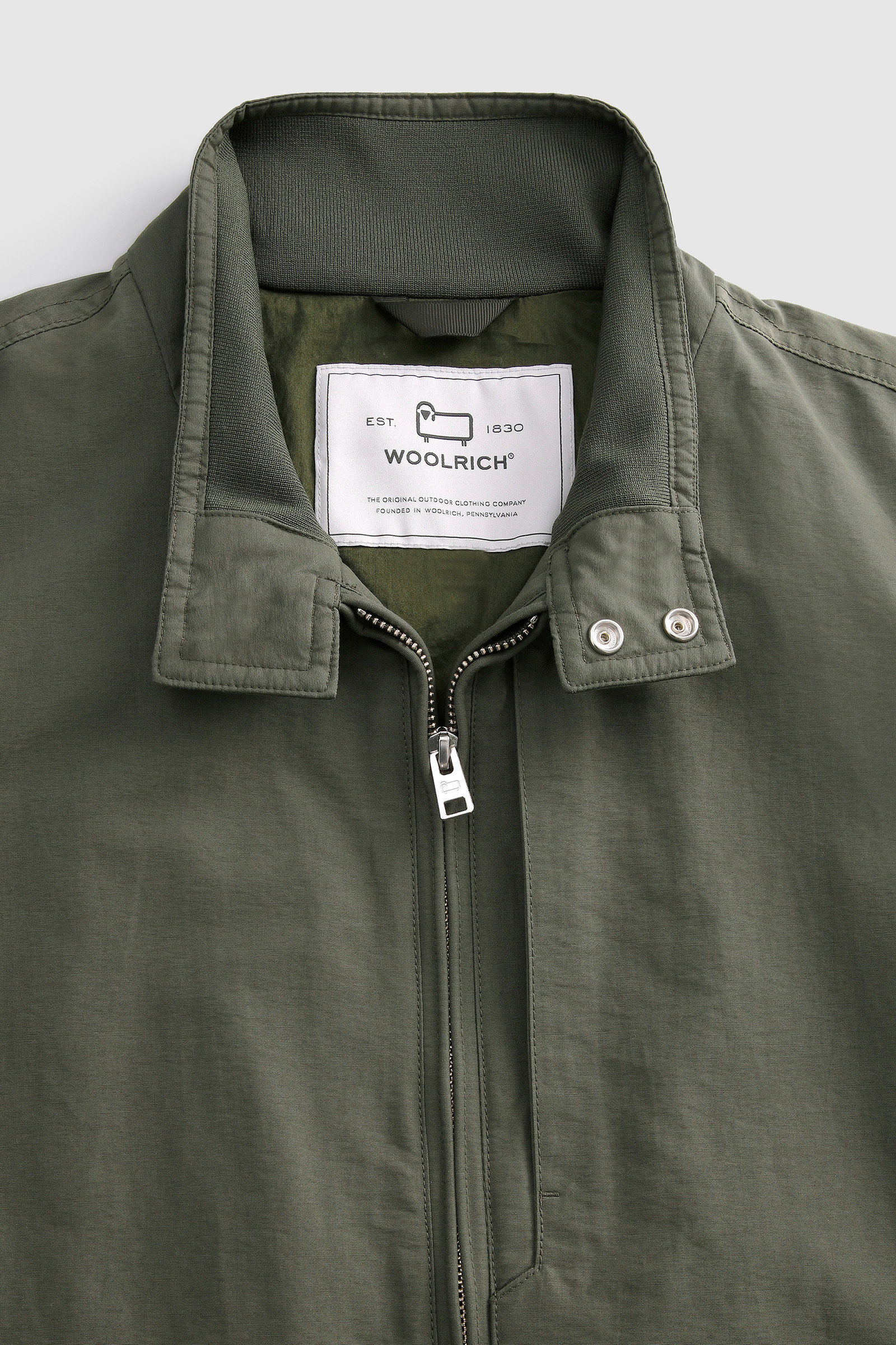 Bomber Cruiser en tissu Eco Ramar vert photo 5 | Woolrich