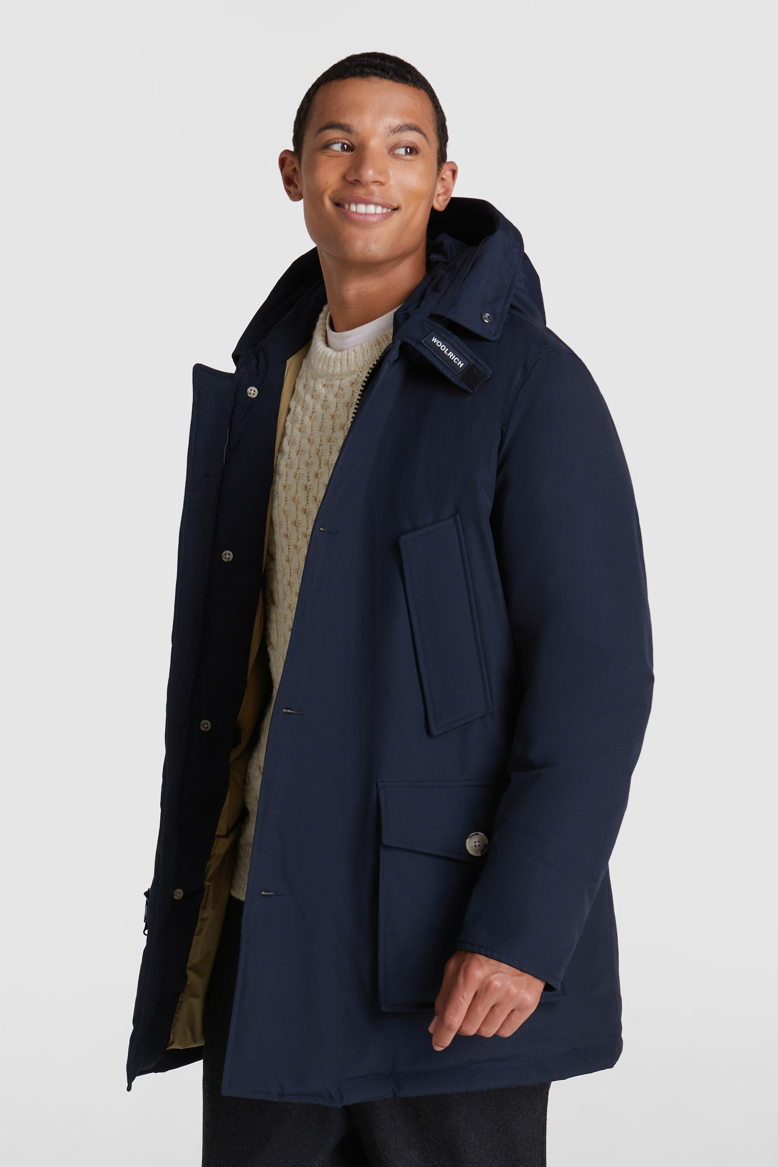 Arctic Parka met afneembaar bont