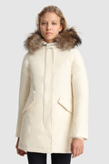 Ramar Cloth Arctic Parka with Removable Fur