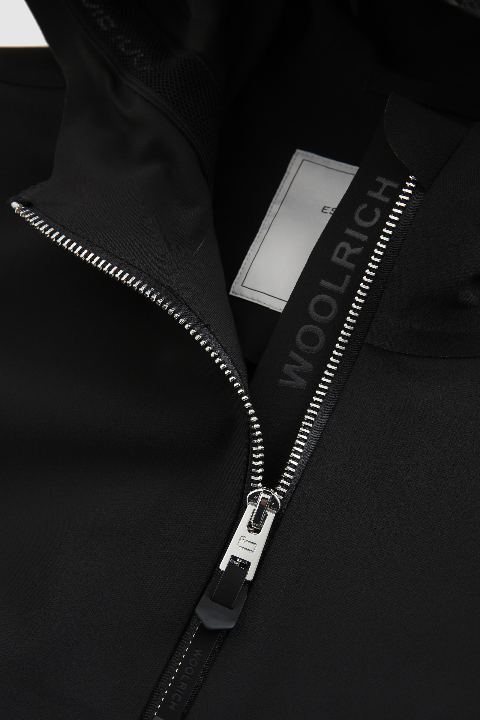 Chaqueta Pequea en jersey elástico negro photo 3 | Woolrich