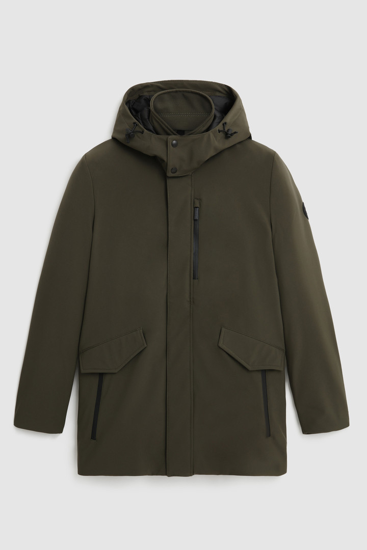 Softshell-Jacke Barrow Mac mit abnehmbarer Kapuze