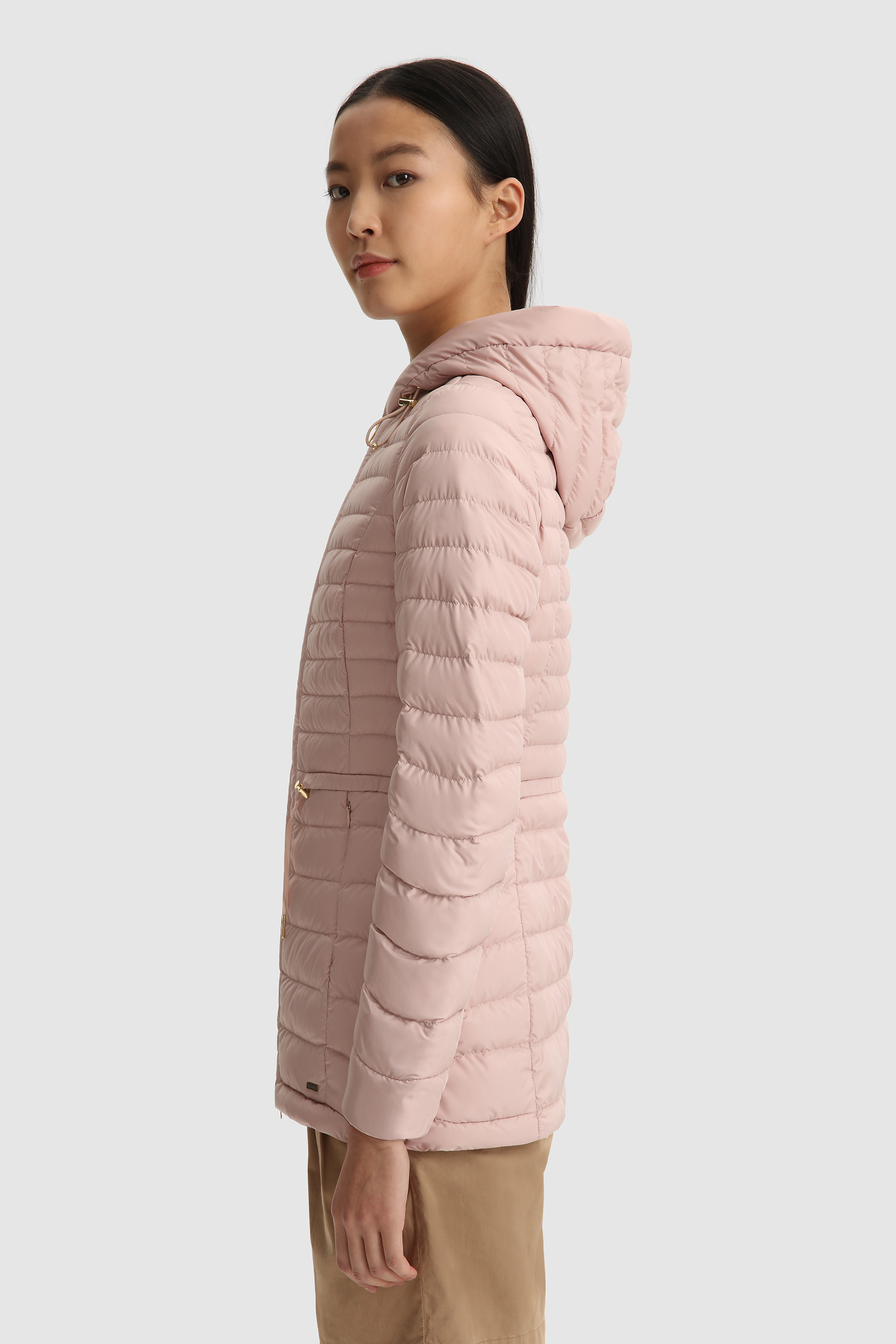 Hibiscus Hooded Jacket Pink photo 3 | Woolrich