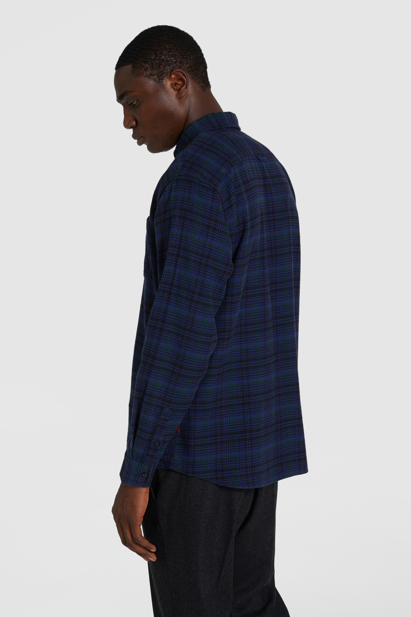 Camicia classica in flanella