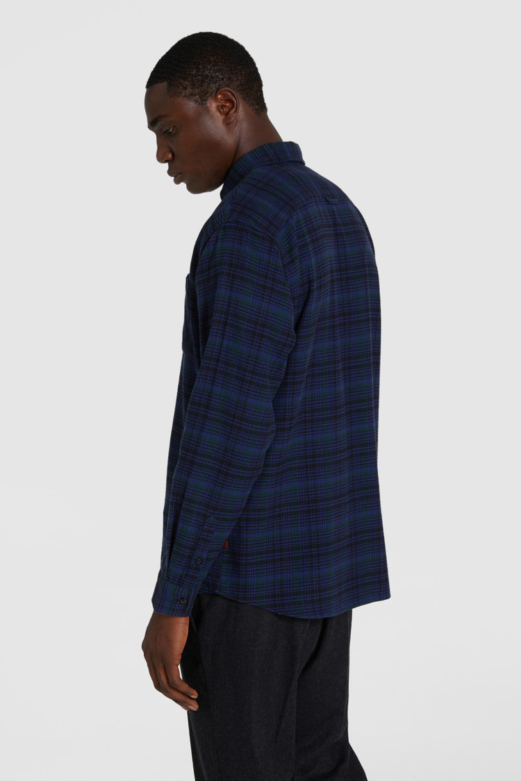 Chemise classique en flanelle
