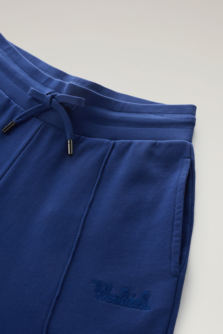 Pantalon de sport en pur coton Bleu photo 6 | Woolrich