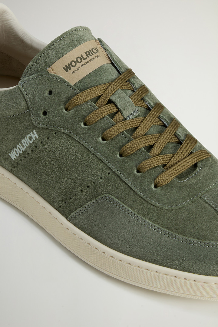 Swing Court Suede Sneakers Green photo 5 | Woolrich