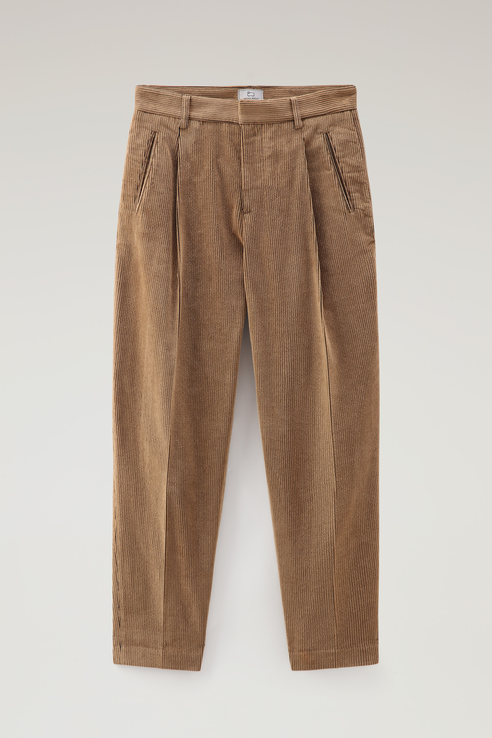 Chunky Rust Corduroy Pleat Front Trouser – What Mother Made