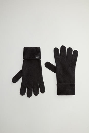 Gloves in Wool Blend Black | Woolrich