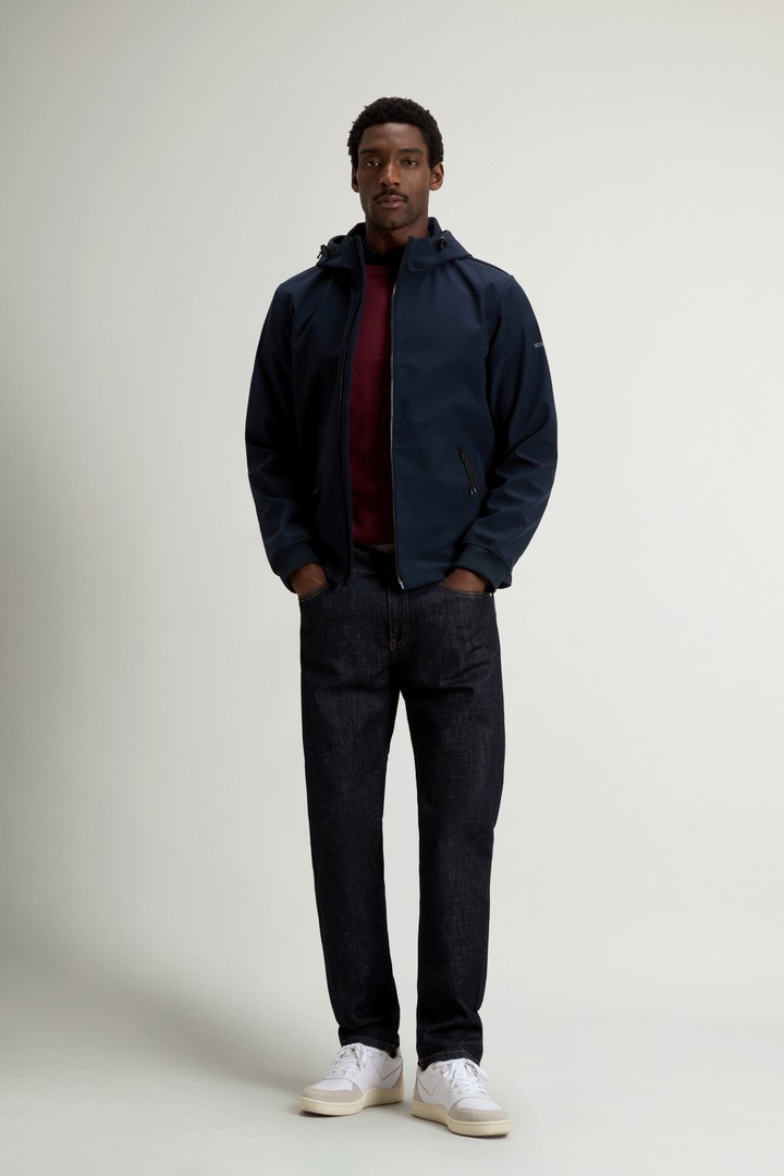 Tech Softshell Jacket Blue photo 2 | Woolrich