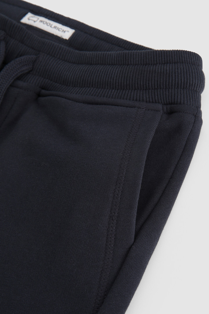 Boy's Organic Cotton Shorts Blue photo 4 | Woolrich