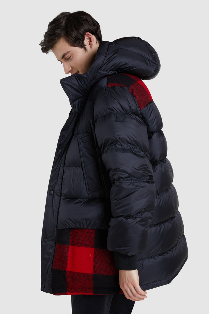Arctic Parka reversibile lana con disegno Buffalo Check