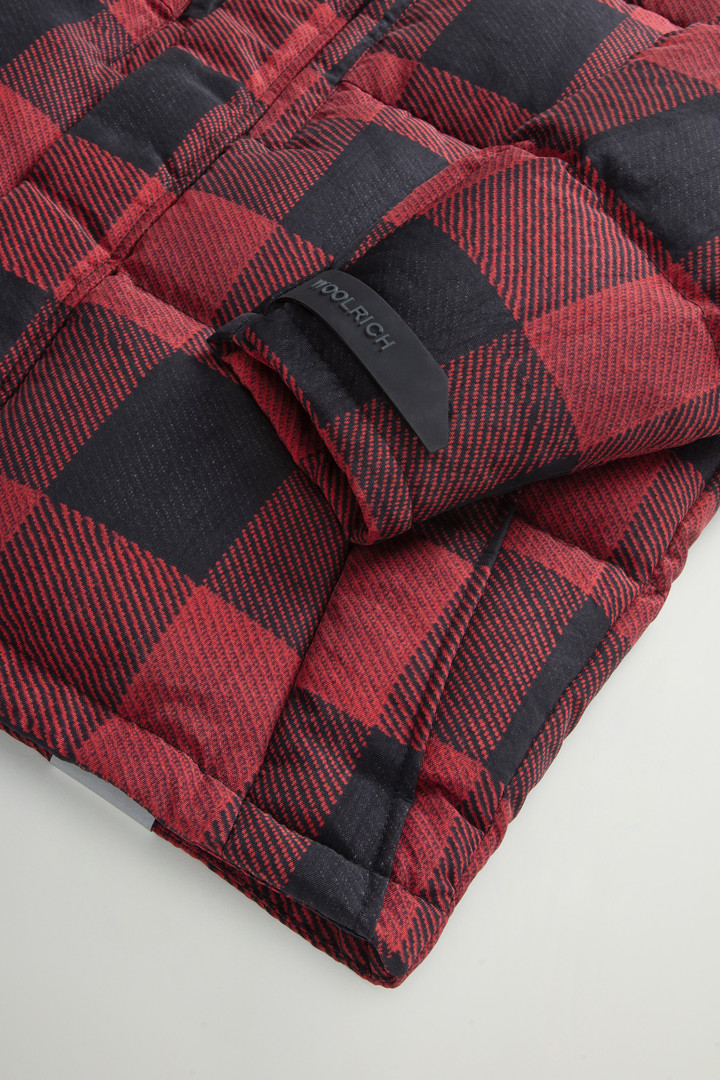 Short Check Parka in Olmetex Nylon by Todd Snyder Multicolor photo 13 | Woolrich