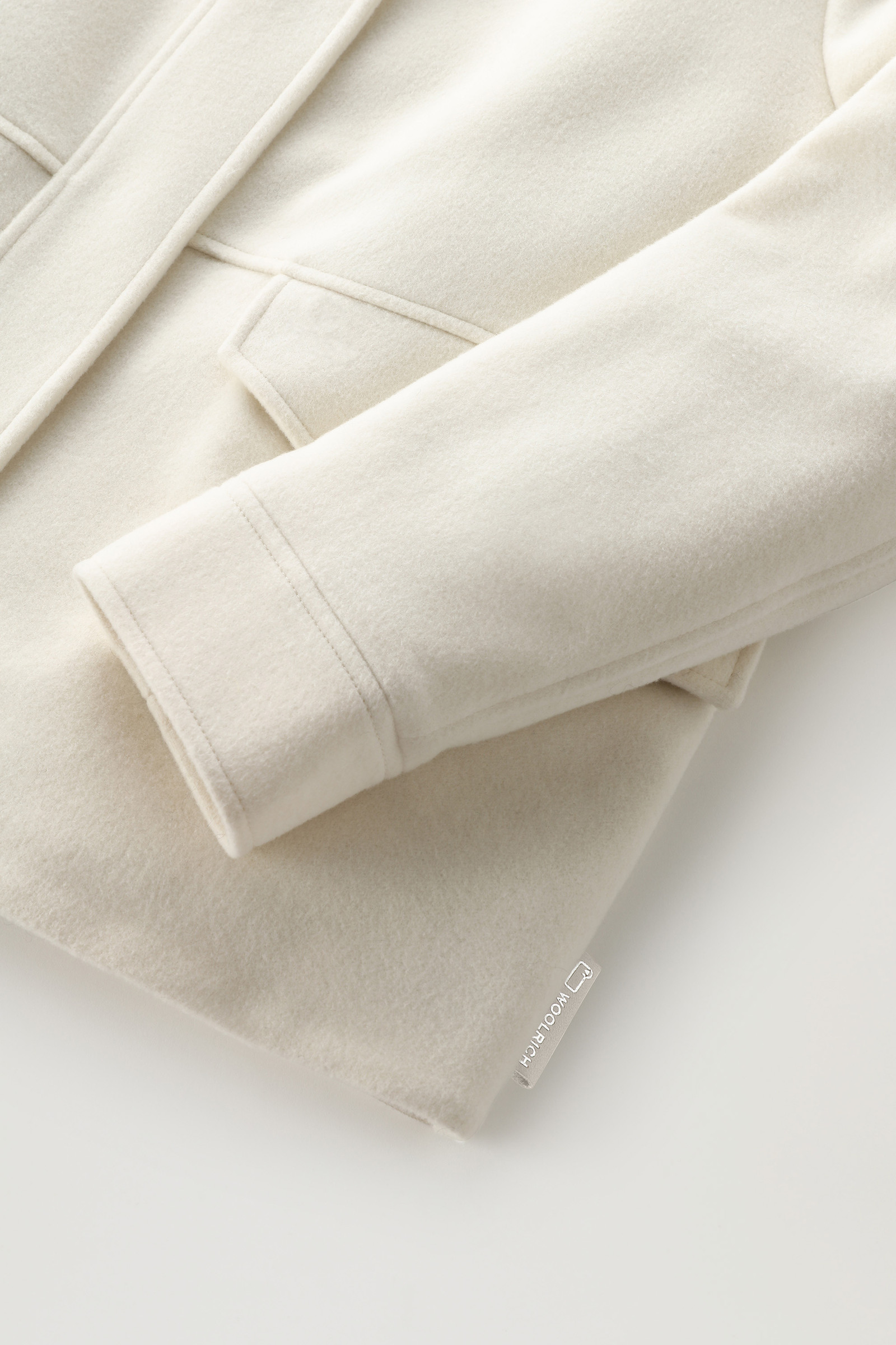 Kuna Jacket in Wool and Cashmere Blend White photo 7 | Woolrich