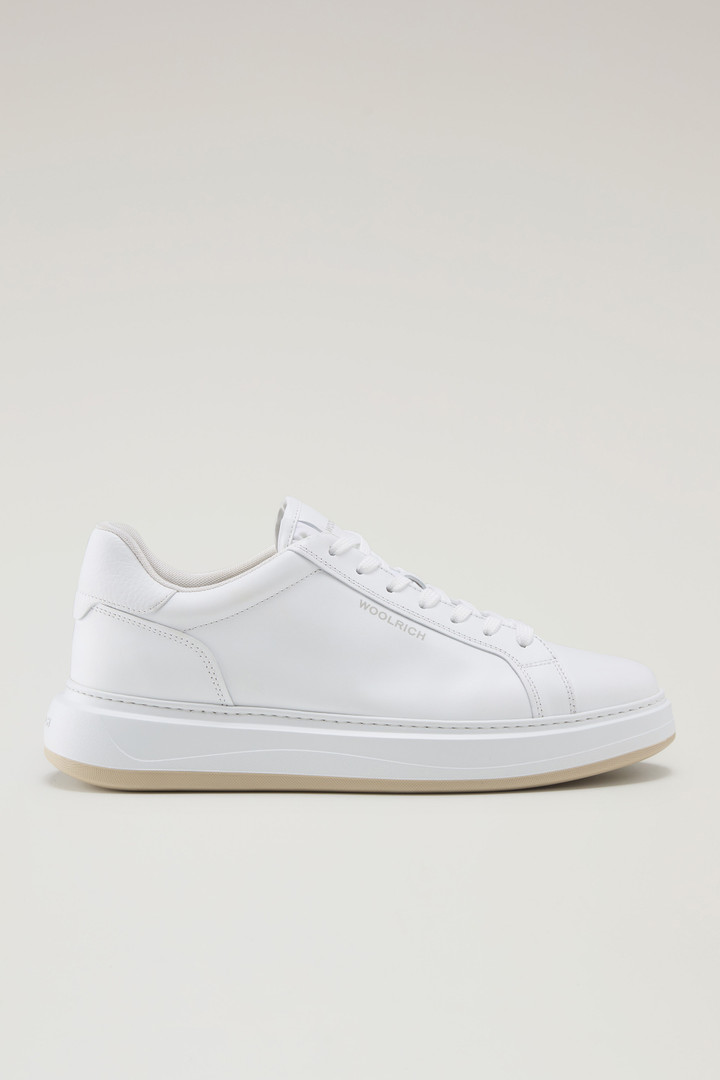 Sneakers Arrow in Leather White photo 1 | Woolrich