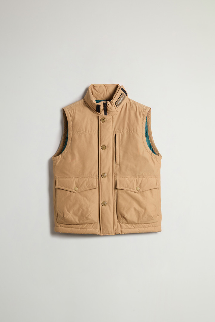 Padded Ramar Cloth Vest Beige photo 5 | Woolrich