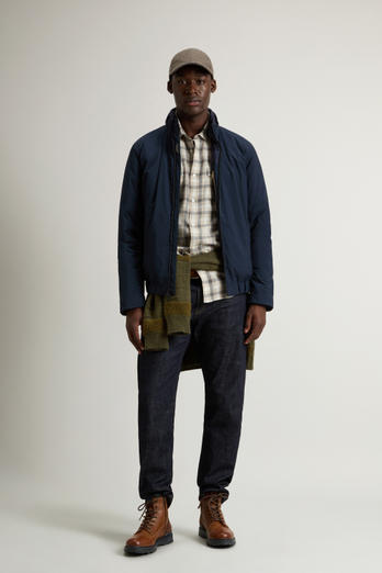 Padded Cloud Bomber Blue | Woolrich