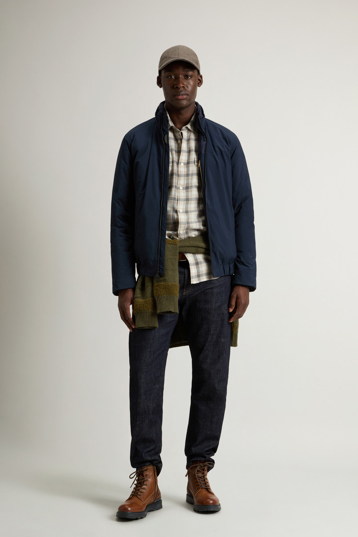 CLOUD LEWIS BOMBER Blue photo 2 | Woolrich