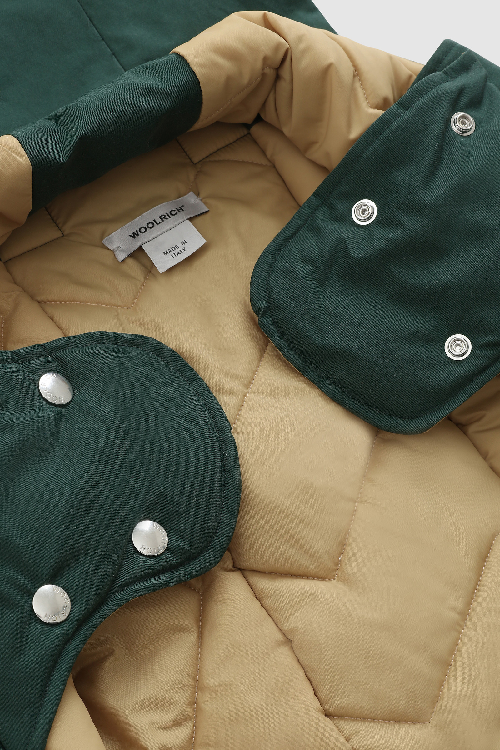 Temellini / Woolrich Parka für großen Hund Grün photo 7 | Woolrich
