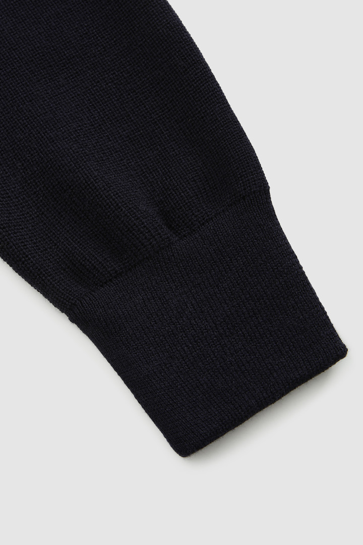 Quilted Sundance Jacket with Merino Sleeves Blue photo 6 | Woolrich