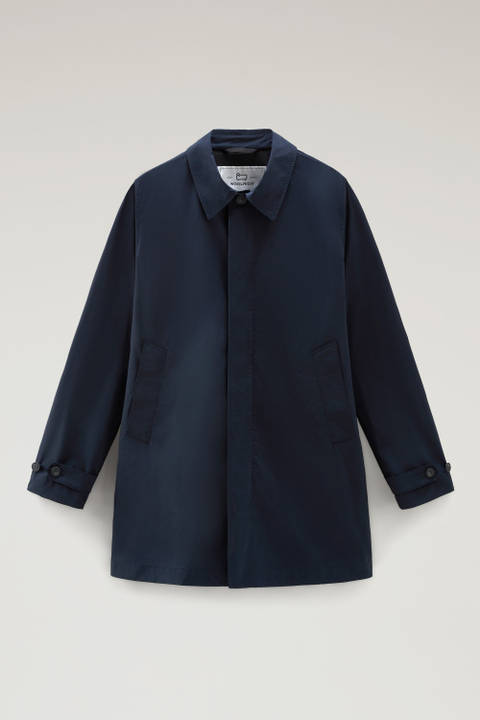 New City Coat in Urban Touch Blue photo 2 | Woolrich