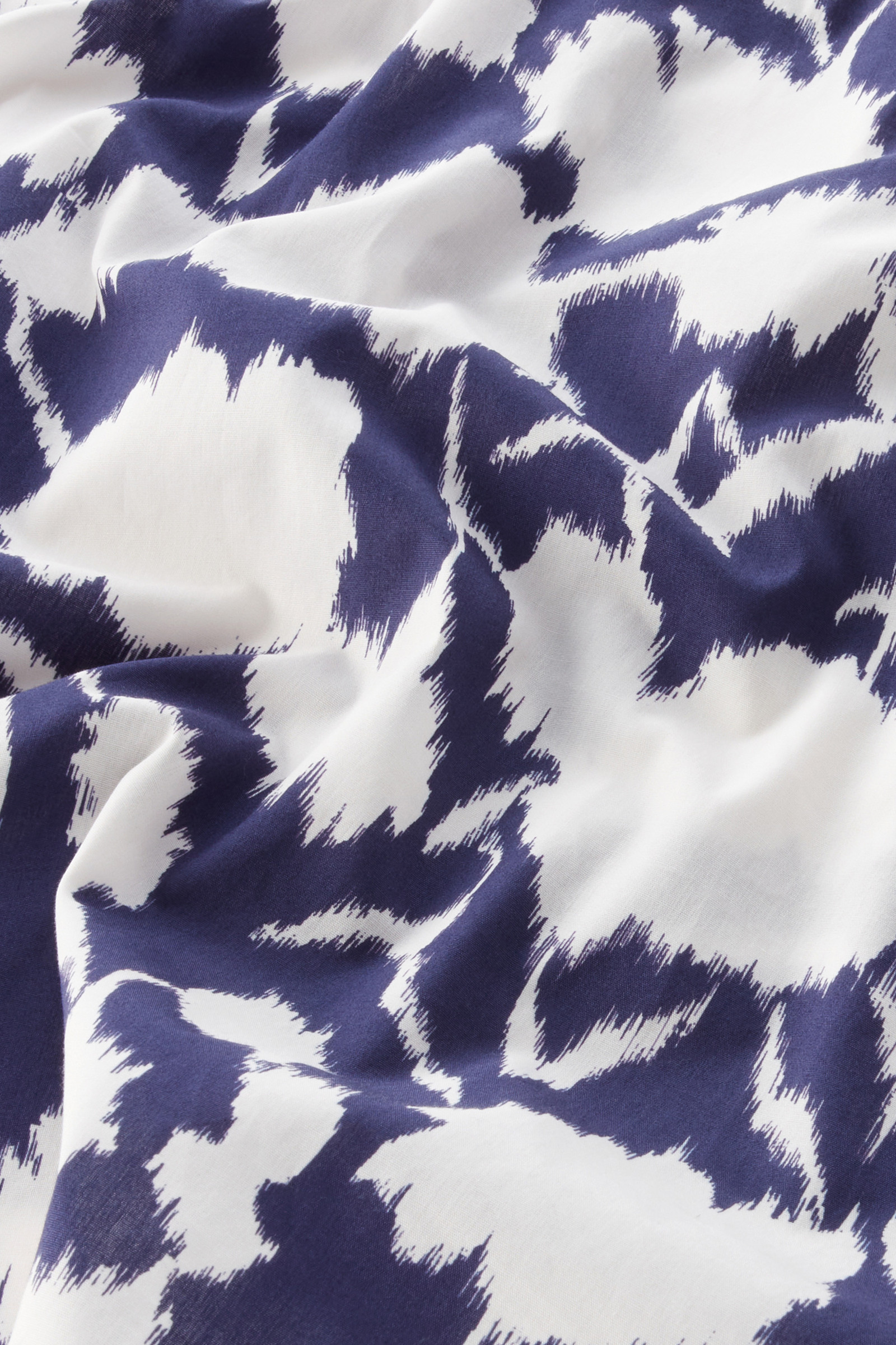 Ärmellose Bluse aus reiner Baumwollpopeline blau photo 7 | Woolrich