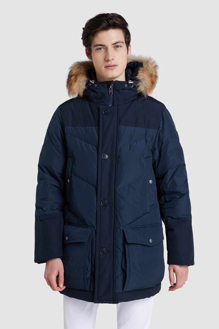Logo Arctic Parka with Detachable Fur