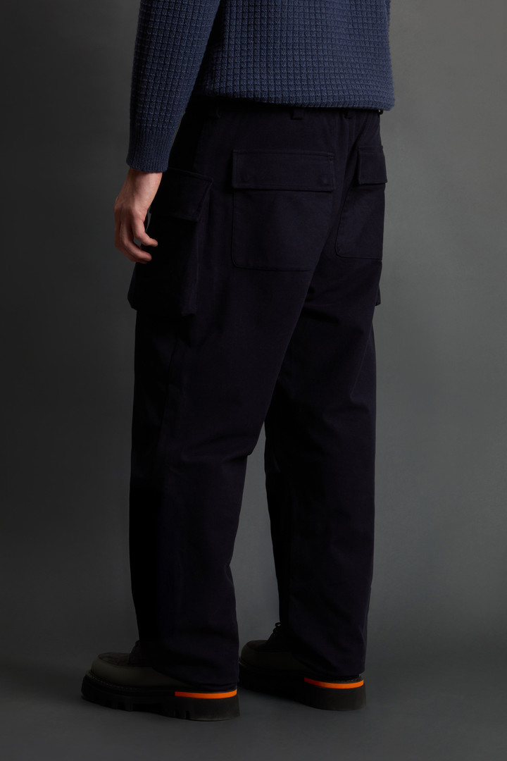 Hose aus Baumwollstretch by Todd Snyder Blau photo 3 | Woolrich