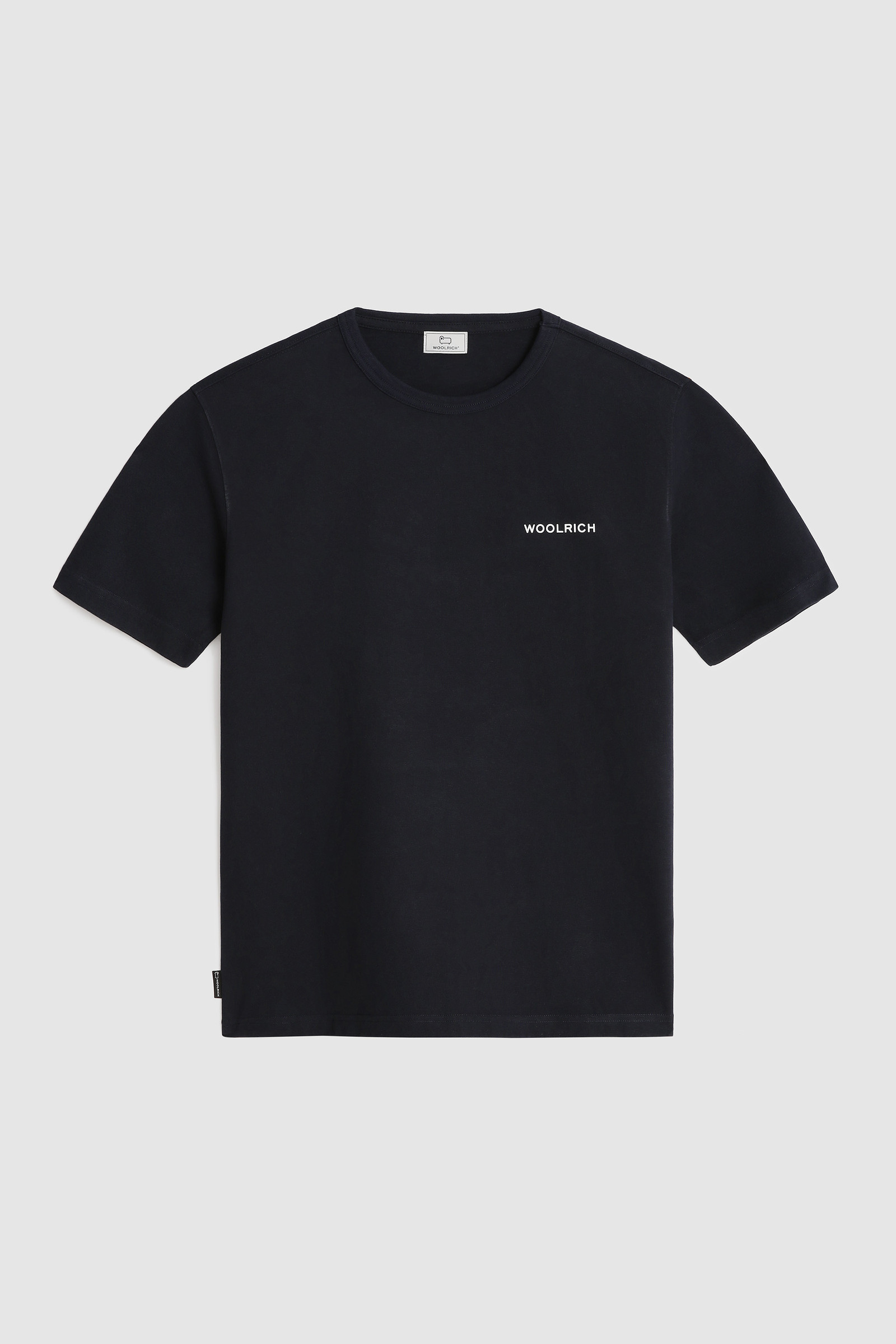 T-Shirt with Back Print Blue photo 4 | Woolrich