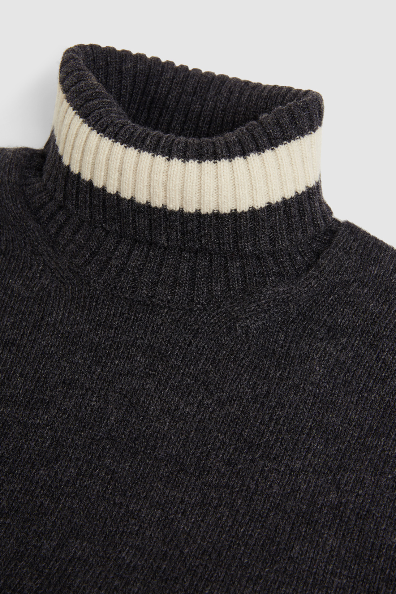 Maglione In Lana Girocollo Color Block