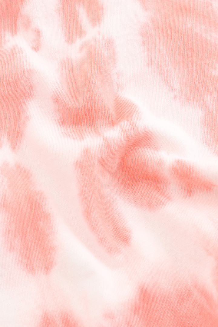Maglietta da bambina in jersey tie-dye rosa photo 5 | Woolrich