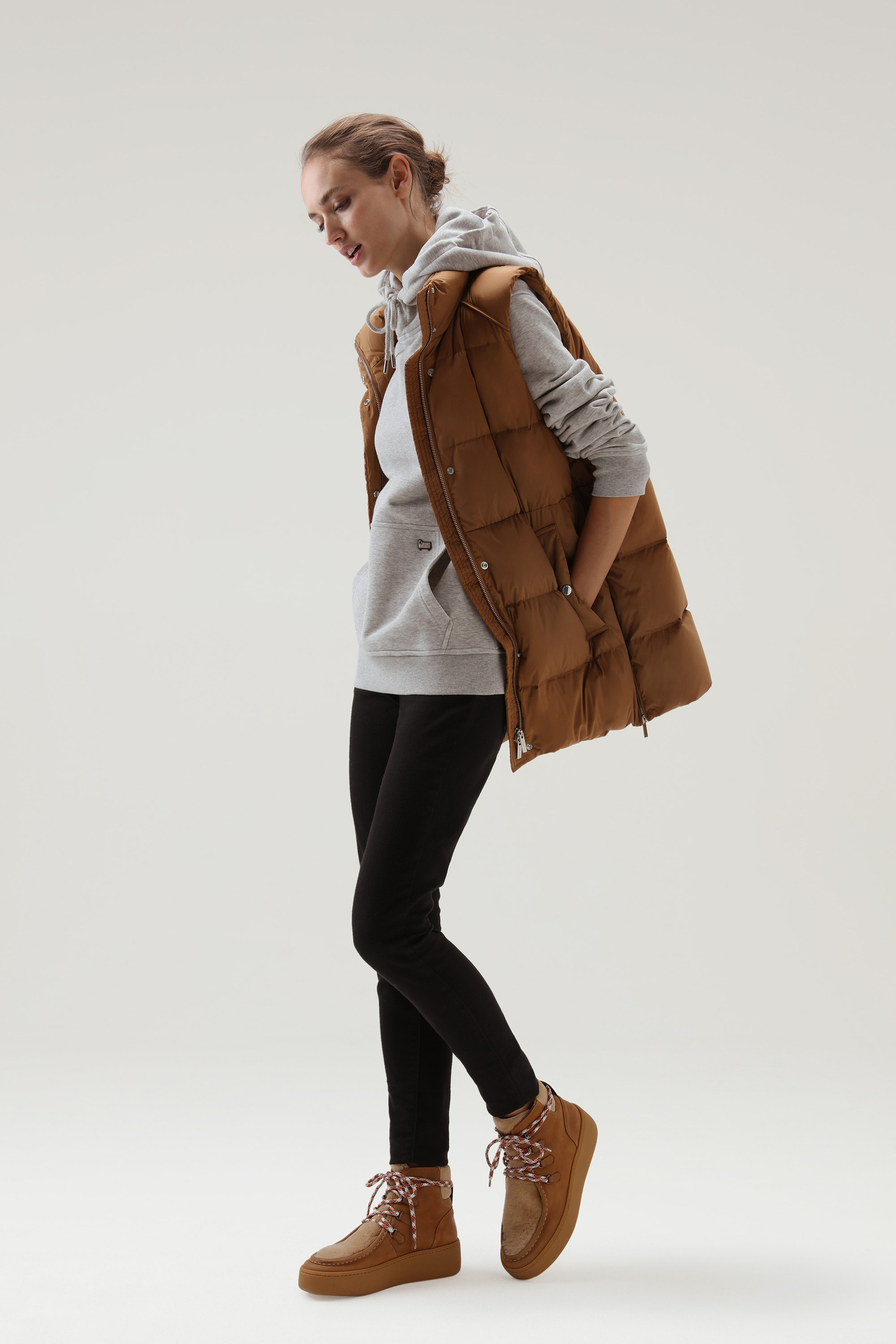 Unisex Light Classic Hoodie Grey photo 5 | Woolrich