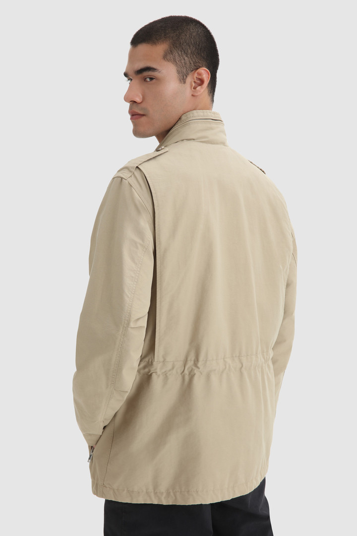 Chaqueta Cruiser Field en tejido Ramar ecológico beige photo 3 | Woolrich