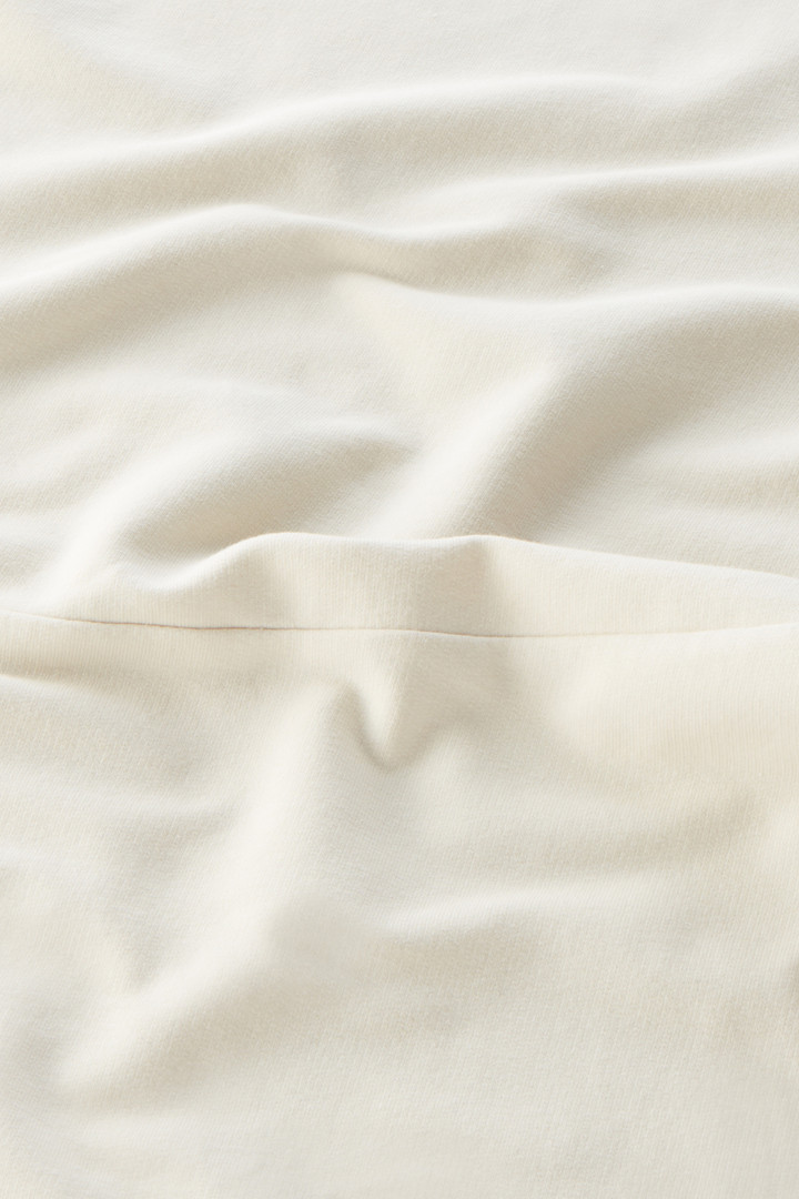 Sommerkleid aus Baumwollfleece für Mädchen Weiß photo 3 | Woolrich